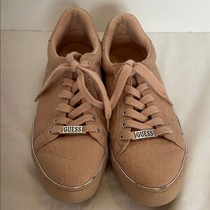 GUESS Women's Beige Sneakers